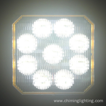 square OSRAM chip work light car led lights